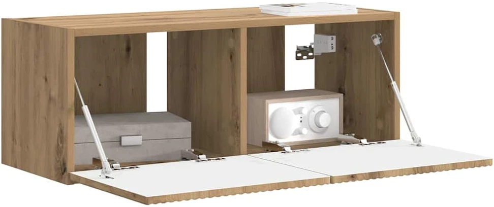 TV staliukas TV sieninė spintelė 78,5 x 31 x 29,5 cm Meistrų ąžuolas