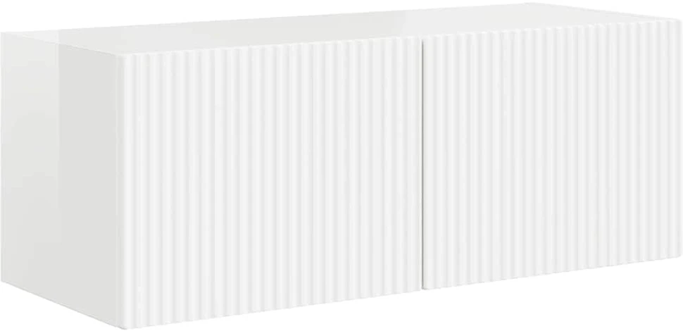 TV staliukas TV sieninė spintelė 78,5 x 31 x 29,5 cm Blizgus baltas