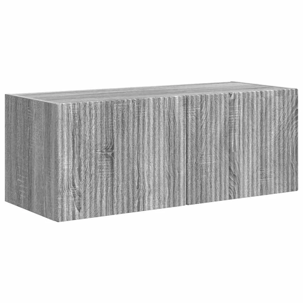 TV staliukas TV sieninė spintelė 78,5 x 31 x 29,5 cm Pilkas Sonoma