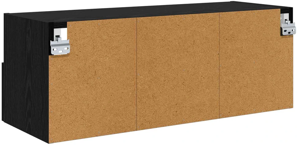TV staliukas TV sieninė spintelė 80 x 30 x 30 cm Juodas ąžuolas