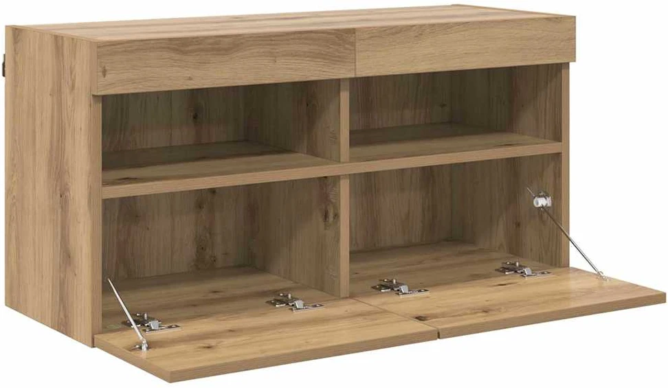 TV staliukas TV sieninė spintelė 80 x 30 x 40 cm Amatininkų ąžuolas