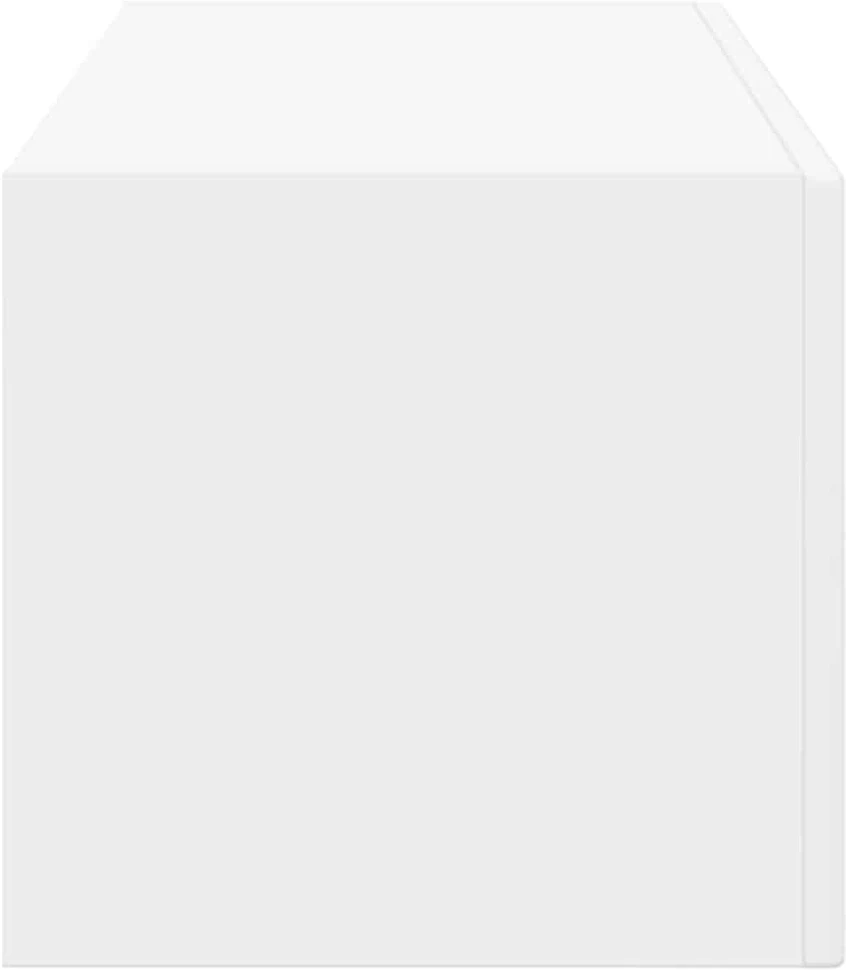 TV staliukas TV sieninė spintelė 98 x 31 x 29,5 cm Balta Apdirbta mediena