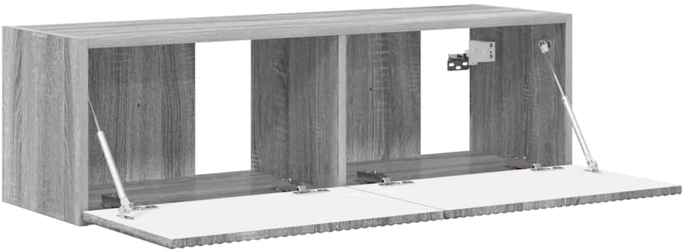 TV staliukas TV sieninė spintelė 98 x 31 x 29,5 cm Pilkas Sonoma