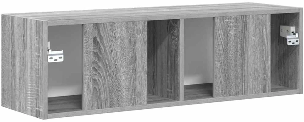 TV staliukas TV sieninė spintelė 98 x 31 x 29,5 cm Pilkas Sonoma