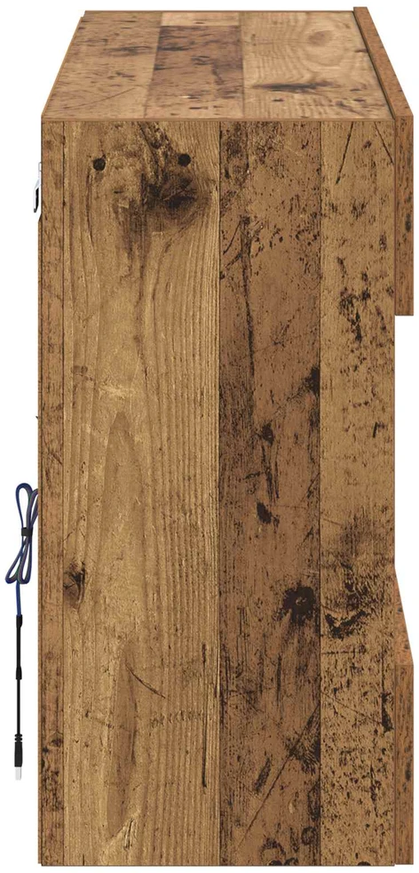 TV staliukas TV sieninė spintelė 98,5 x 30 x 60,5 cm Senovinis medis
