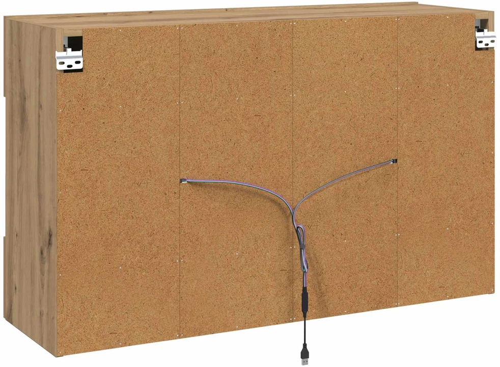TV sieninė spintelė 98,5 x 30 x 60,5 cm Amatininkų ąžuolas
