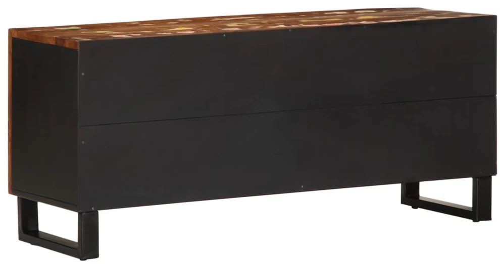 TV staliukas TV spintelė, 105x33,5x46cm, perdirbta/apdirbta mediena