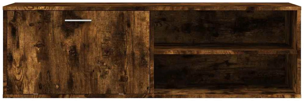 TV staliukas TV spintelė, dūminio ąžuolo, 120x34x37cm, apdirbta mediena