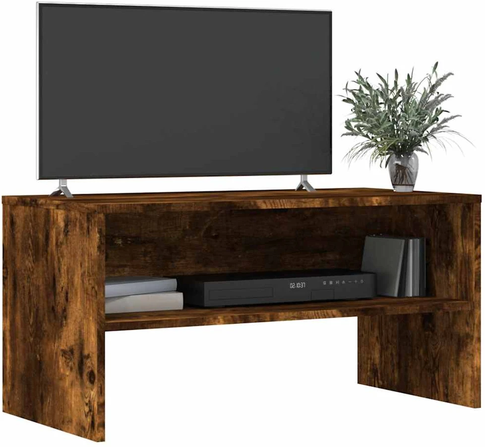 TV spintelė, dūminio ąžuolo, 80x40x40cm, apdirbta mediena