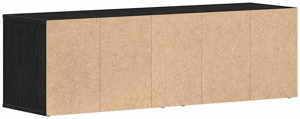 TV staliukas TV spintelė, juodo ąžuolo spalvos, 120x34x37 cm, inžinerinė mediena