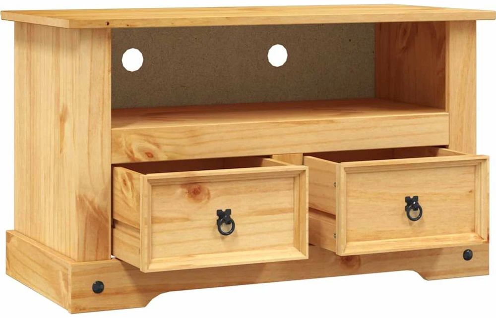 TV staliukas TV spintelė, meksikinė pušis, Corona stilius, 91x43x56 cm