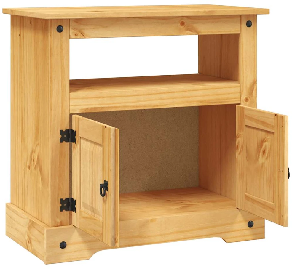 TV staliukas TV spintelė, meksikinė pušis, Corona stilius, 80x43x78 cm
