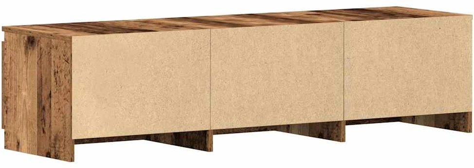 TV staliukas TV spintelė, senovinė mediena, 140x40x36 cm, inžinerinė mediena