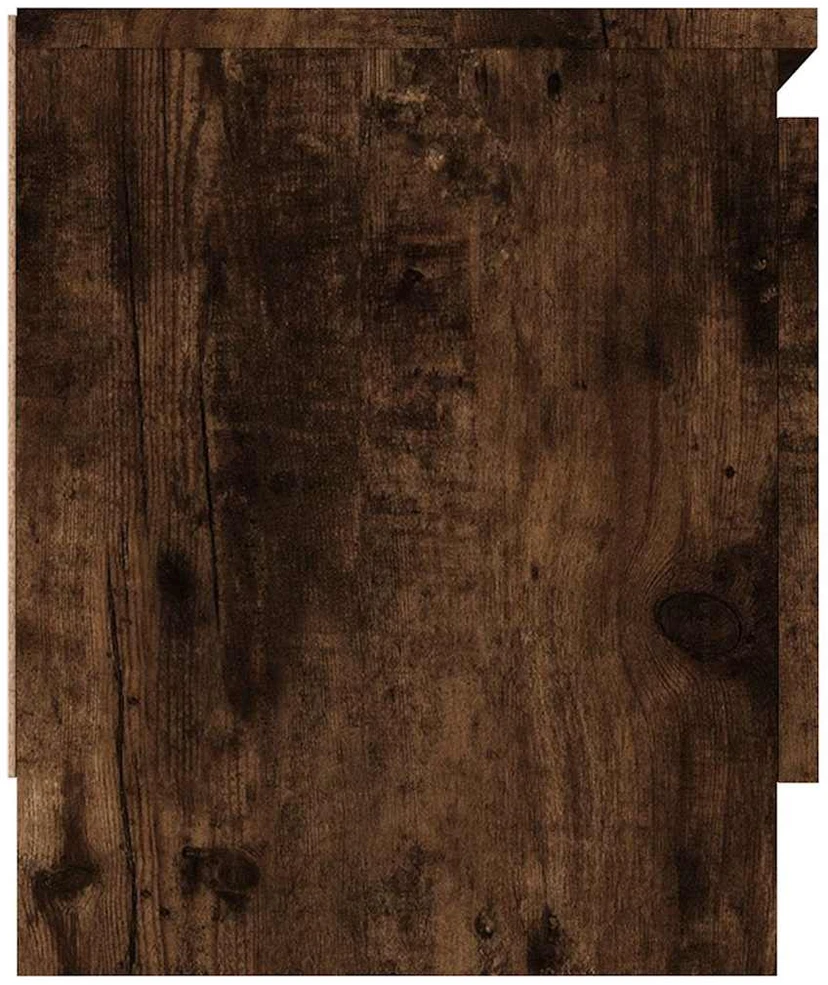 TV staliukas TV spintelė su durelėmis, dūminio ąžuolo, 102x30x36cm