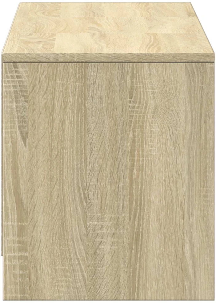 TV staliukas TV spintelė su LED 140 x 34 x 40 cm Sonoma ąžuolas