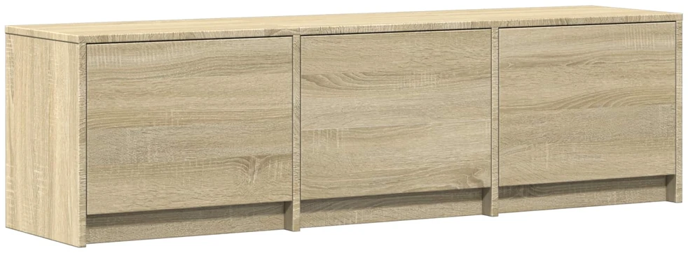 TV staliukas TV spintelė su LED 140 x 34 x 40 cm Sonoma ąžuolas