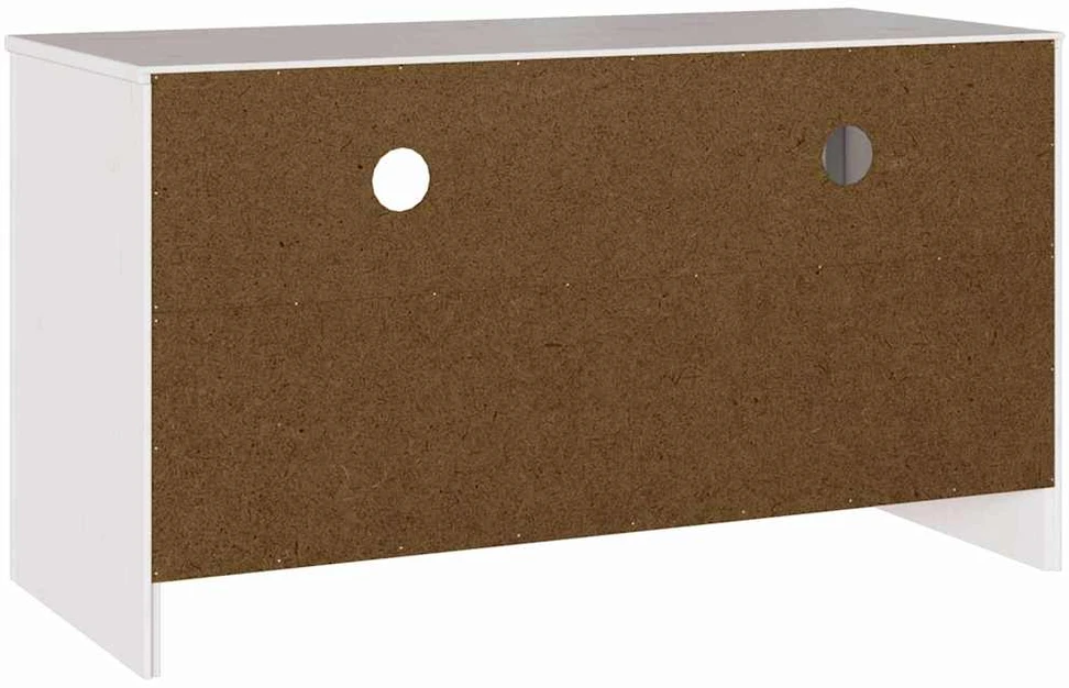 TV staliukas Televizoriaus spintelė su stalčių Drammen Balta 99 x 43 x 55 cm