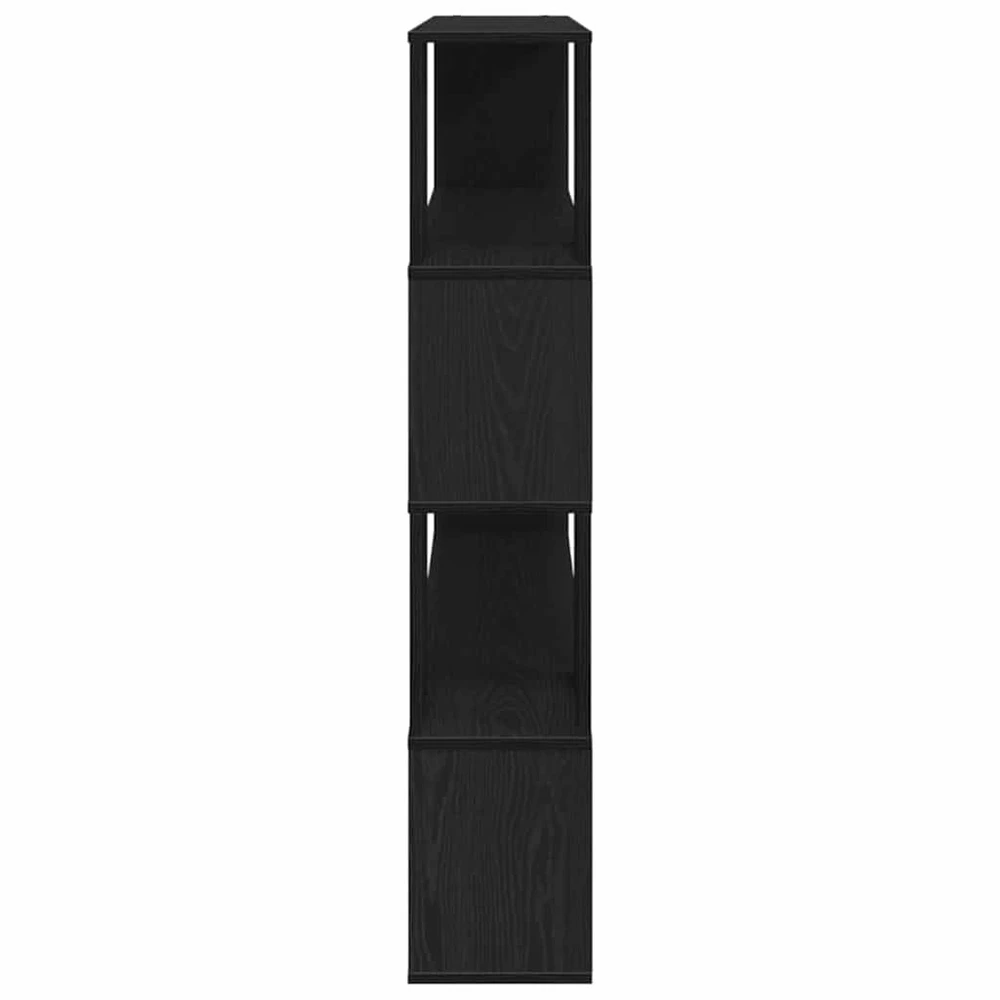 TV spintelių komplektas 100 x 24 x 124,5 cm Juodas ąžuolas