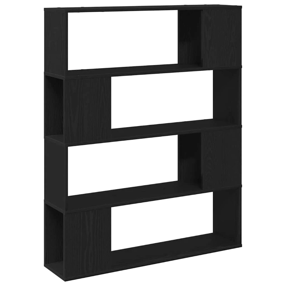 TV spintelių komplektas 100 x 24 x 124,5 cm Juodas ąžuolas