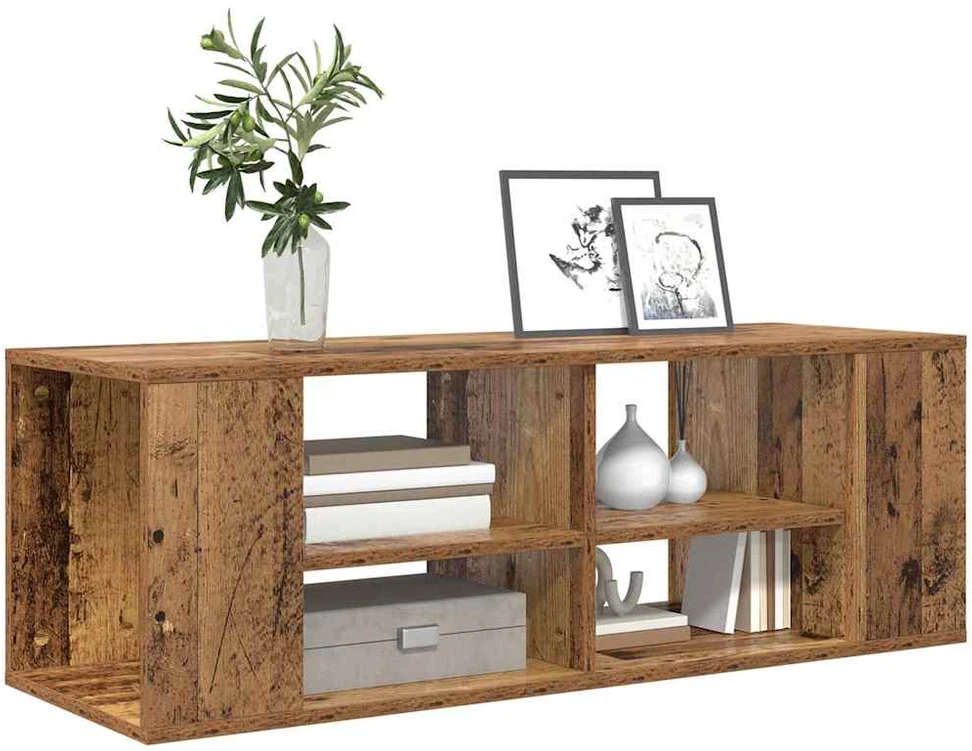 TV staliukas TV spintelių komplektas 102 x 35 x 35 cm Senovinis medis