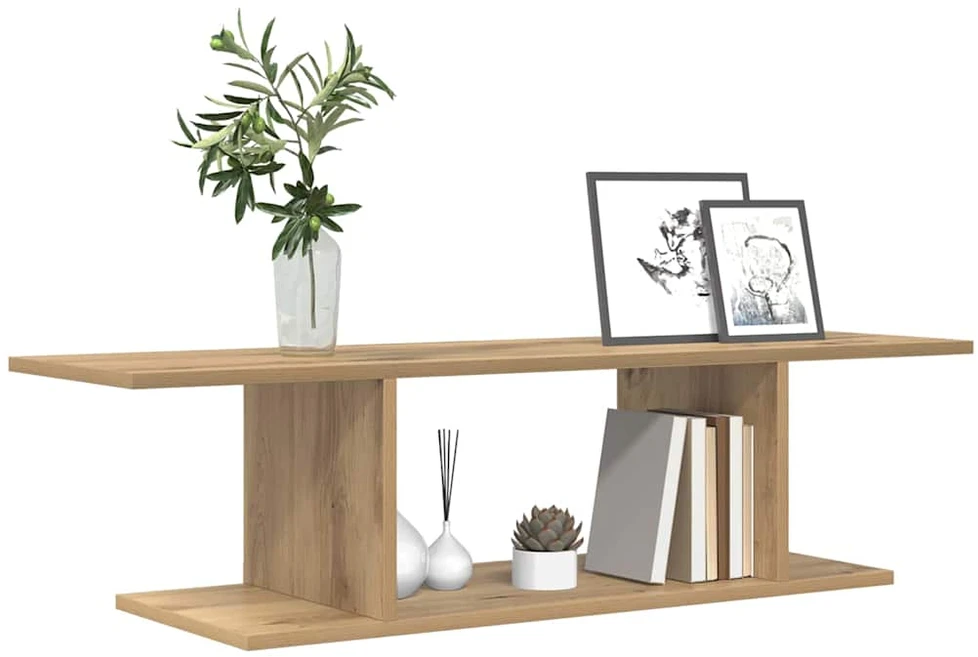 TV staliukas TV spintelių komplektas 103 x 30 x 26,5 cm Ruda