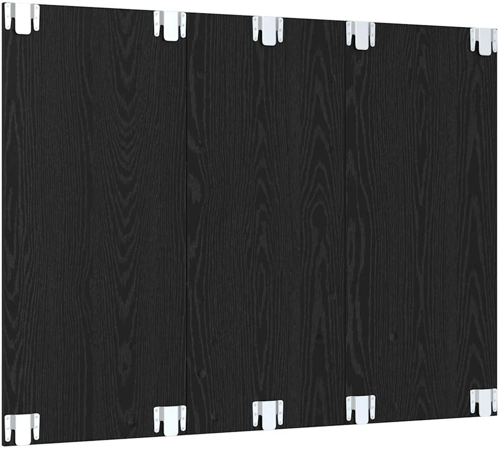 TV staliukas TV spintelių komplektas 120 x 23,5 x 90 cm Juodas ąžuolas