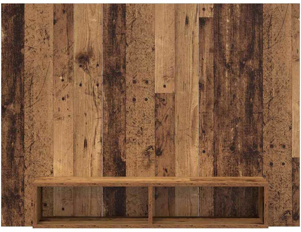 TV staliukas TV spintelių komplektas 120 x 23,5 x 90 cm Senovinis medis