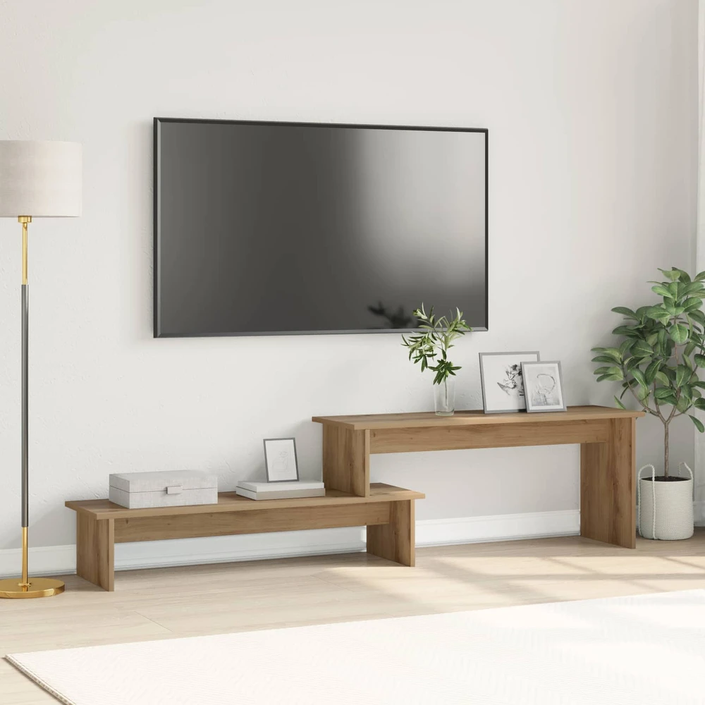 TV staliukas TV spintelių komplektas 180,5 x 30 x 43 cm Amatininkų ąžuolas