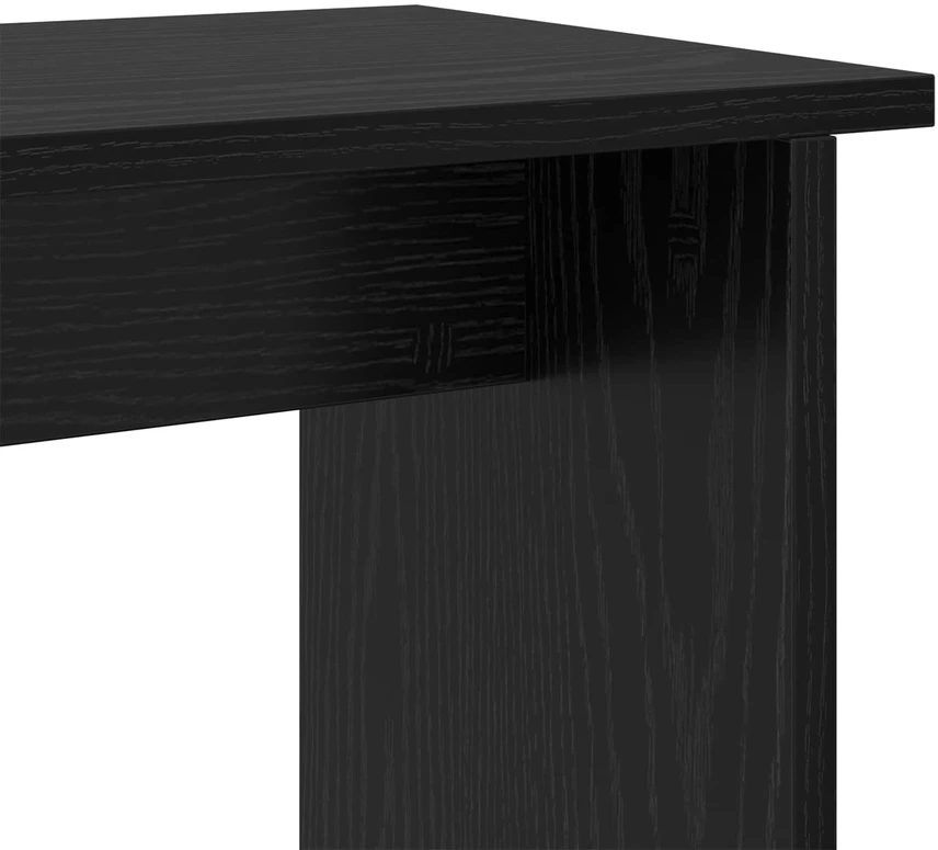 TV staliukas TV spintelių komplektas 180,5 x 30 x 43 cm Juodas ąžuolas