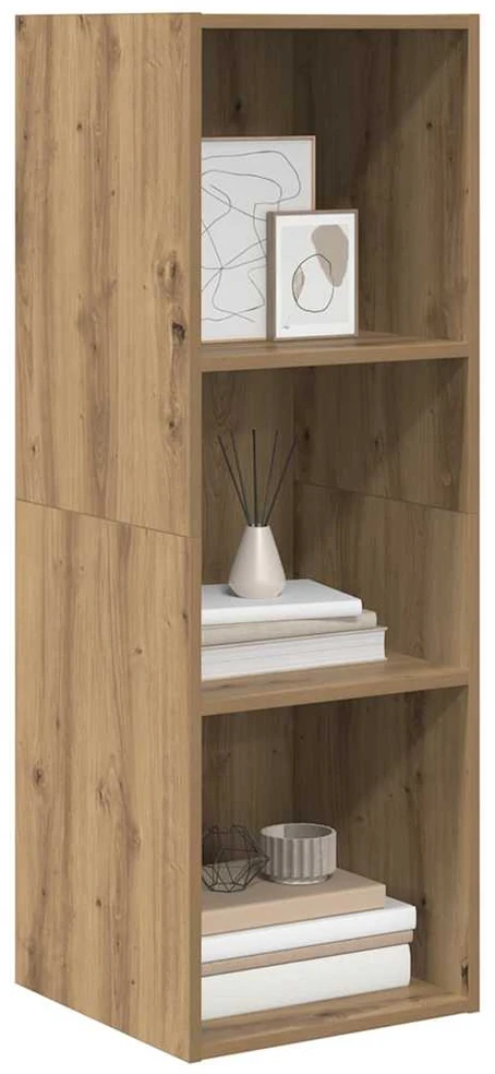 TV staliukas TV spintelių komplektas 37 x 37 x 107 cm Amatininkų ąžuolas