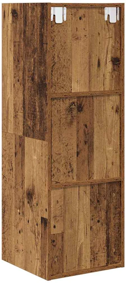 TV staliukas TV spintelių komplektas 37 x 37 x 107 cm Senovinis medis