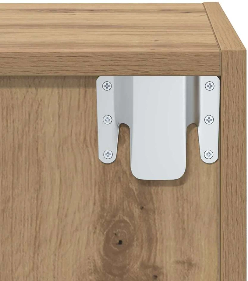 TV staliukas TV spintelių komplektas 37 x 37 x 72 cm Amatininkų ąžuolas