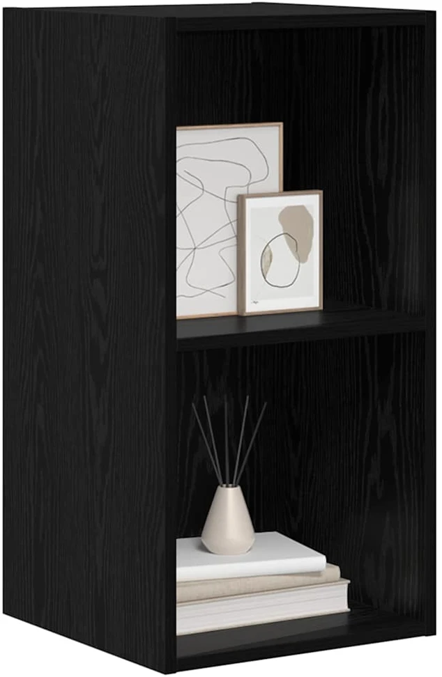 TV staliukas TV spintelių komplektas 37 x 37 x 72 cm Juodas ąžuolas