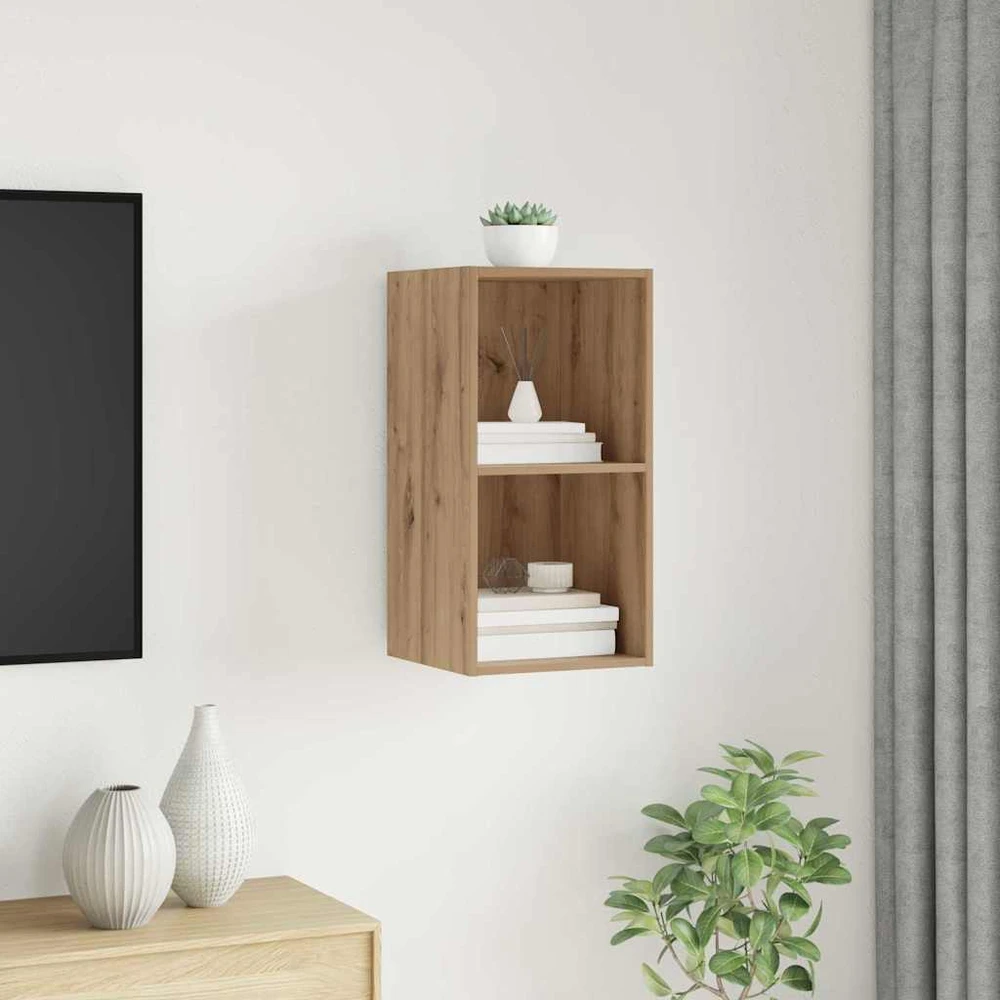 TV staliukas TV spintelių komplektas 37 x 37 x 72 cm Amatininkų ąžuolas