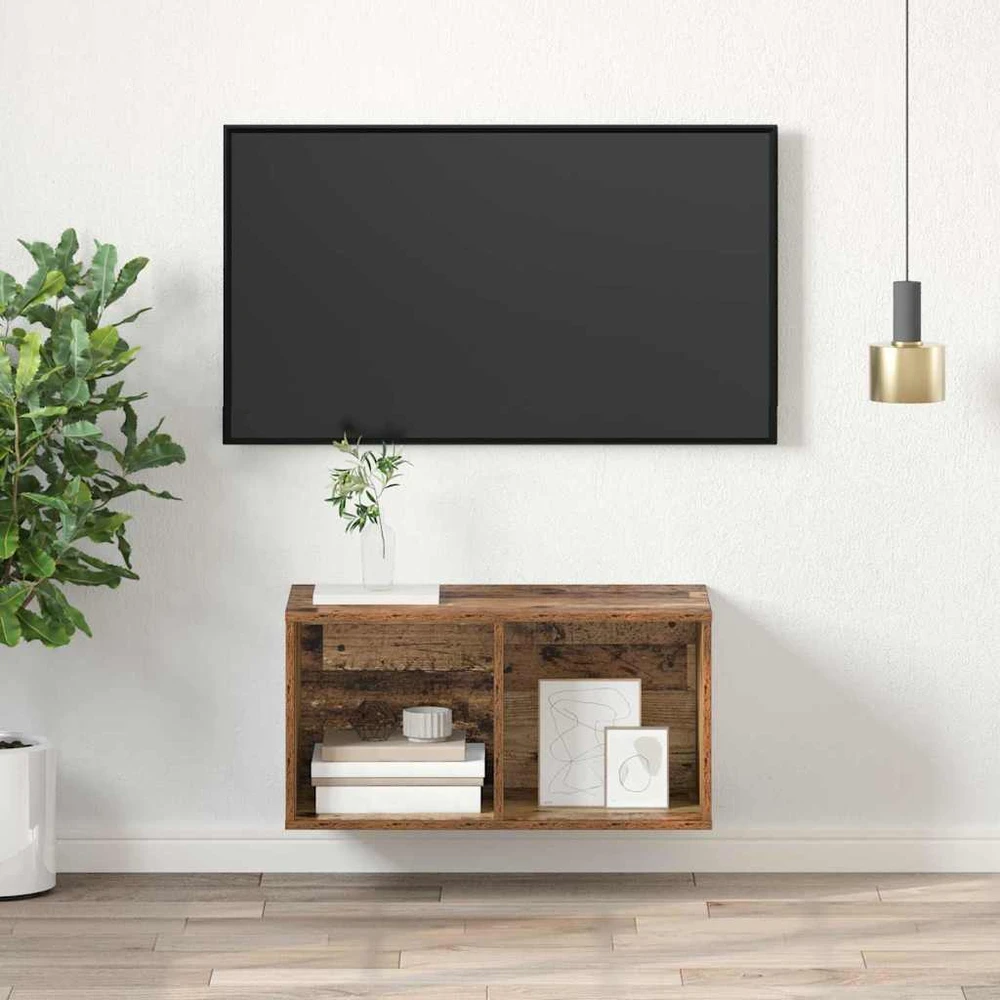 TV spintelių komplektas 37 x 37 x 72 cm Senovinis medis