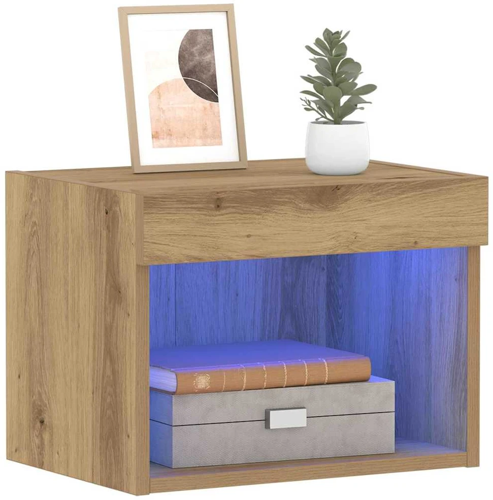 TV staliukas TV spintelių komplektas 40 x 30 x 30 cm Amatininkų ąžuolas