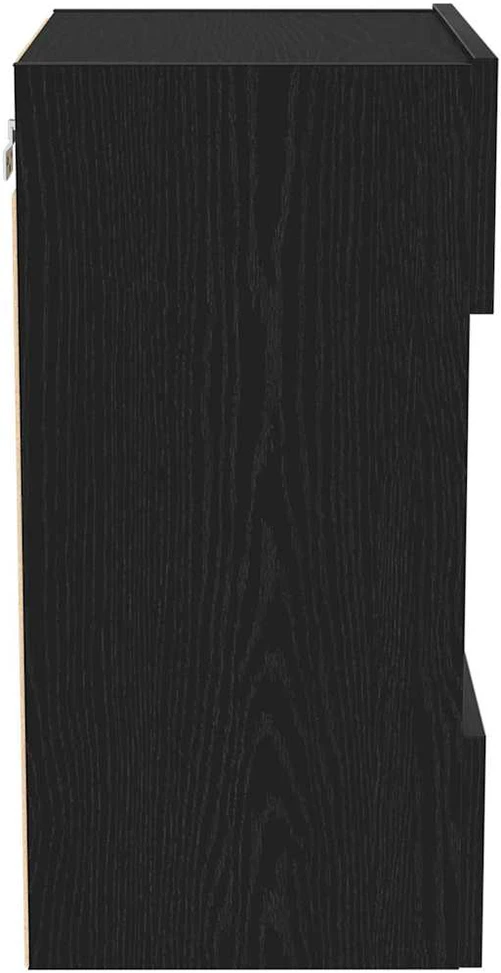 TV staliukas TV spintelių komplektas 40 x 30 x 60,5 cm Juoda