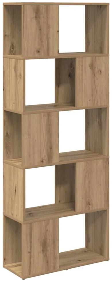 TV spintelių komplektas 60 x 24 x 156 cm Ruda Apdirbta mediena