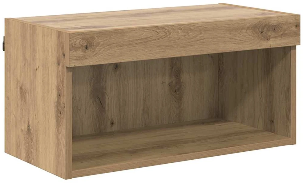 TV staliukas TV spintelių komplektas 60 x 30 x 30 cm Amatininkų ąžuolas