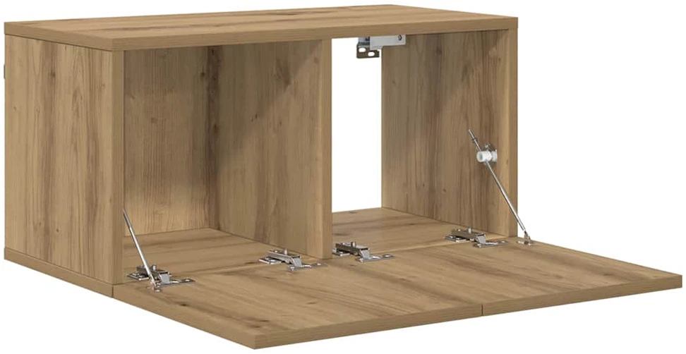 TV staliukas TV spintelių komplektas 60 x 30 x 30 cm Ruda Apdirbta mediena