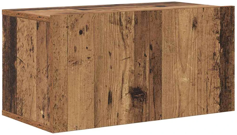 TV staliukas TV spintelių komplektas 60 x 30 x 30 cm Ruda Apdirbta mediena