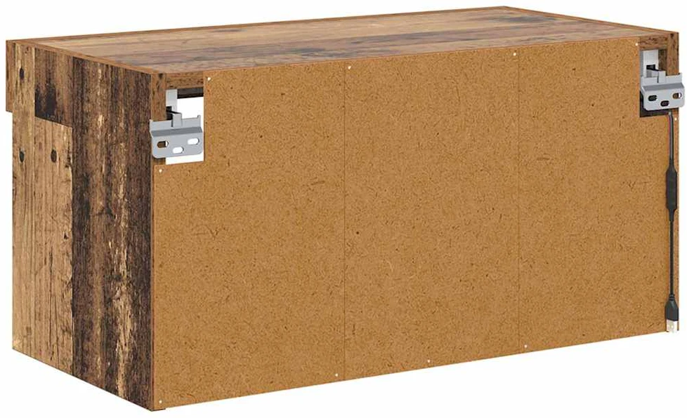 TV staliukas TV spintelių komplektas 60 x 30 x 30 cm Senovinis medis