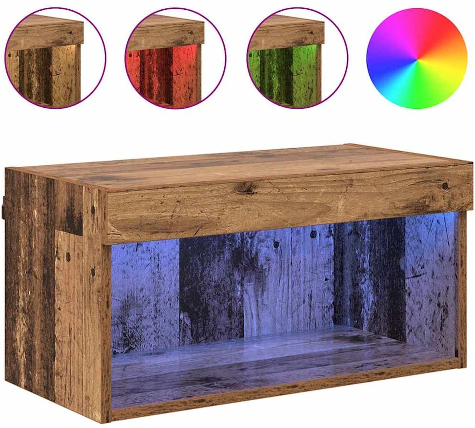 TV staliukas TV spintelių komplektas 60 x 30 x 30 cm Senovinis medis
