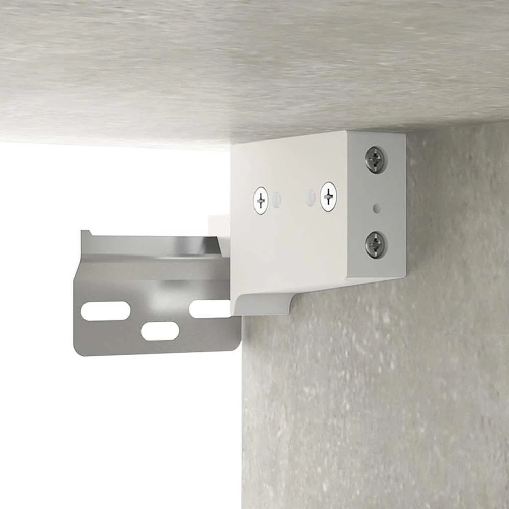 TV staliukas TV spintelių komplektas, 8 dalių, betono pilkas, mediena
