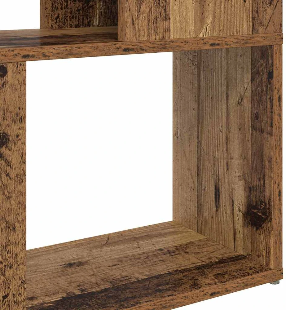 TV staliukas TV spintelių komplektas 80 x 24 x 156 cm Ruda Apdirbta mediena