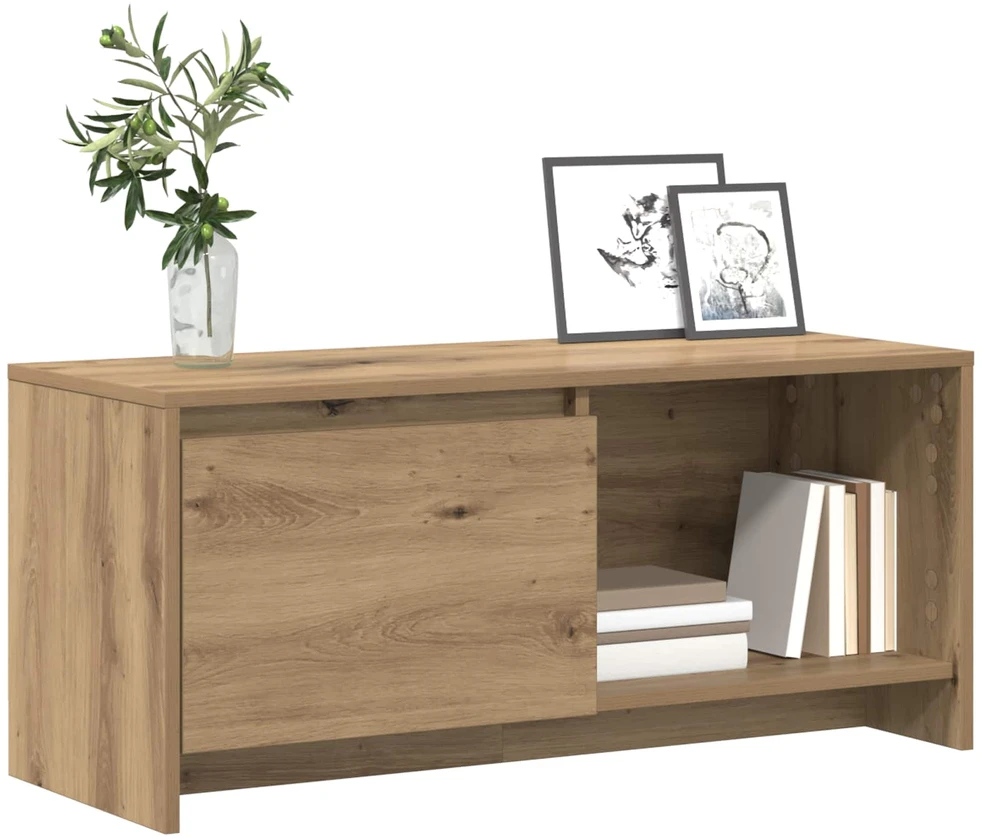 TV staliukas TV spintelių komplektas 90 x 35 x 40 cm Amatininkų ąžuolas