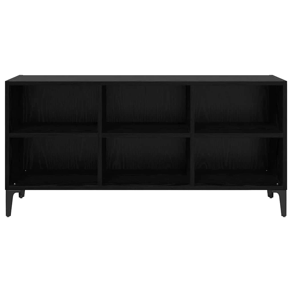 TV staliukas TV spintelių komplektas Juodas 103,5 x 30 x 50 cm