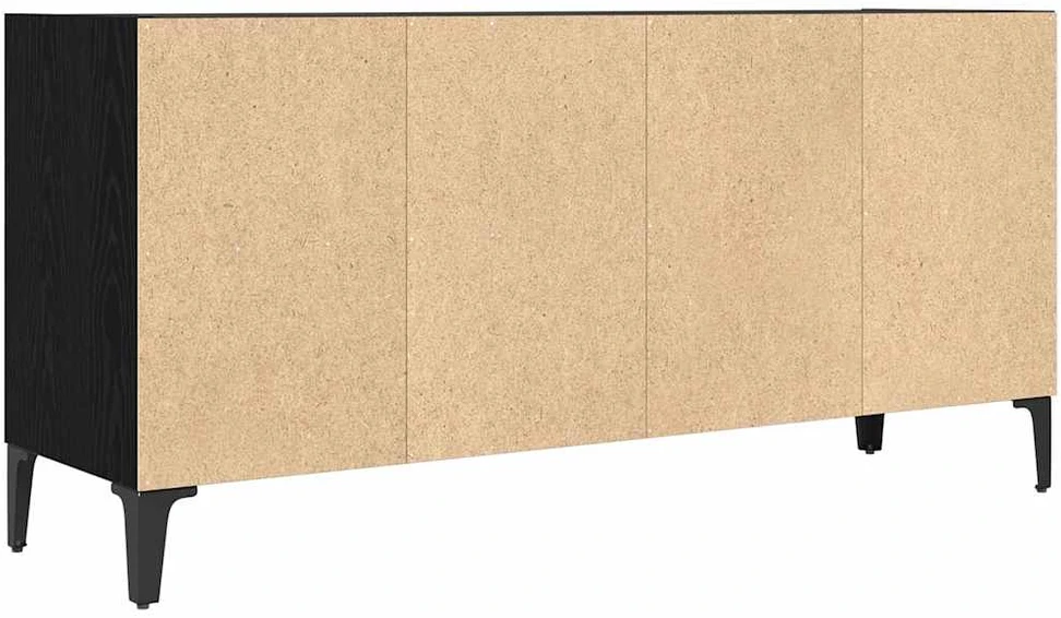 TV staliukas TV spintelių komplektas Juodas 103,5 x 30 x 50 cm