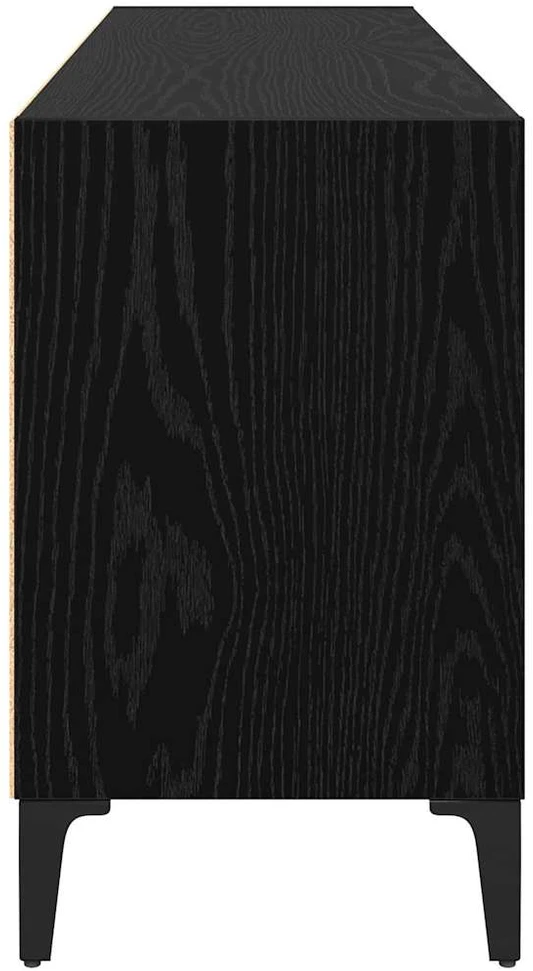 TV staliukas TV spintelių komplektas Juodas 103,5 x 30 x 50 cm