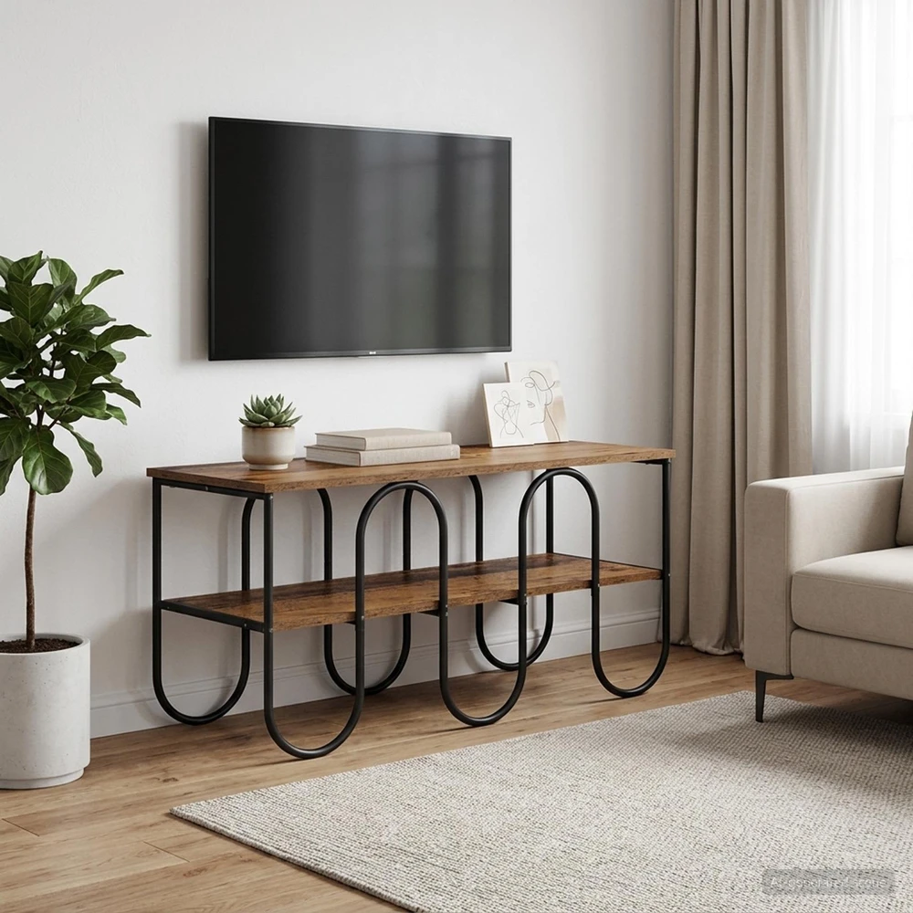 TV staliukas 100 x 40 x 50 cm Sendintos medienos